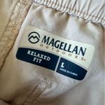 Magellan outdoors Cream Straight Leg Pants Relaxed Fit Photo 4