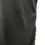 Black Knit Neutral Maternity Top Short Sleeve Gathered Stretch Market & Spruce L Size undefined Photo 5