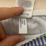 J.Crew Side Tie Bikini Bottoms Seersucker Embroidered Floral Womens Size XS Photo 6