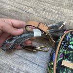 NWT HSN IMAN Global Chic Floral Print Crossbody Bag Black Photo 4