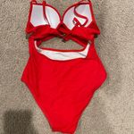 SheIn Swim Summer Beach Cut-Out One Piece Swimsuit Photo 3