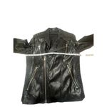 WWE Fin Balor Unisex Faux Leather Jacket Sz S Black Photo 5