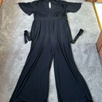 Torrid  Black Short Sleeve Wide Leg Jumpsuit SIZE 1 Photo 0