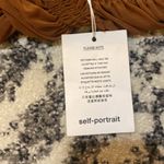 Self Portrait Self-Portrait Shirred Long Sleeve Midi-Dress size 8 Photo 7