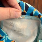 Aerie Offline by  blue printed bike shorts size S Photo 2