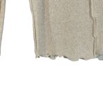 ZARA Beige Metallic Long Sleeve Lightweight Pullover Knit Sweater Women Sz S Photo 3