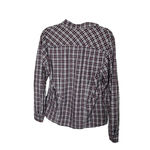 Eddie Bauer  Womens Long Sleeve Day Hiker Shirt Atlantic Plaid Button Up Medium Photo 3