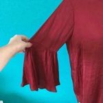 Vince Camuto  maroon red top in size small Photo 1