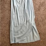 Abercrombie & Fitch Blue satin dress Photo 2