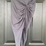 Stella Luce  Bodycon Skirt Twist Knot Layered Stretch Photo 0