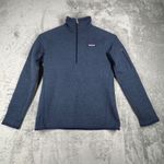 Patagonia Better Sweater Fleece 1/4 Zip Pullover Jacket Layer Blue Womens Small Photo 1