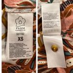 Farm Rio Riad Botanical Blouse Size XS Photo 10