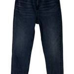 American Eagle  Mom Jeans Womens 4 Curvy Black High Rise Stretch Minimalist Photo 0