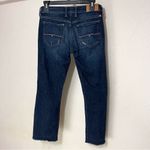 Lucky Brand Blue Ankle Cropped Jeans with Distressed Hem Stark Sweet N Low Photo 1