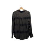Rails  Black Waves Blouse Hunter Olive Size M Photo 12