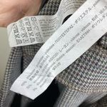 ZARA Basic Brown Mini Houndstooth Check High Rise Trouser Pants Photo 4