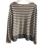 J Jill oatmeal heather lace up pull over sweater 2X Photo 2