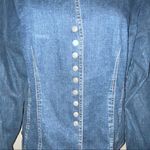 Dress Barn snap front denim jacket Photo 6