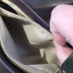 Coach Purple Plum Leather Oversized Wristlet Clutch With Tassels Photo 11