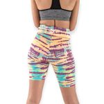 Puma | NWT | XS | Women's Tie Dye Multi-Color Byzantium 7-Inch Bike Shorts Photo 2