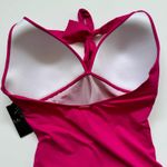 Ralph Lauren Lauren Orchid Pink Halter Ruched Tankini Top Women's 14 NWT Photo 5