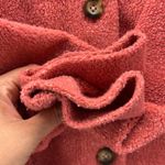 L.L.Bean Womens Jacket Size Large Salmon Color Faux Shearling Warm and Washable Photo 10