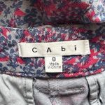CAbi Palm Beach Print Crop Ankle Pants Photo 5