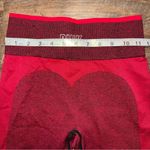 PINK - Victoria's Secret Victorias Secret PINK Seamless Leggings Yoga Pants 2 Tone Red Women’s Size Small Photo 4