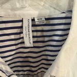 Katherine barclay white and blue striped shirt Size M Photo 1