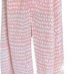 BCBG Paris Women's ON/Off the Shoulder Sandy Dot Maxi Dress White Size XL Photo 11