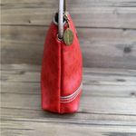 Liz Claiborne Vintage  Little Red Purse Handbag Photo 1