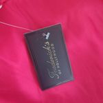 Frederick's of Hollywood Ruby Pink Satin Robe Size 1X NWT Lingerie Shower Photo 6