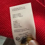 Pilcro  Red Cropped Sweater XL Photo 4