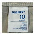 Old Navy  Lobster Embroidered Khaki Pants Fisherman‎ Beach Women Size 10 Photo 7