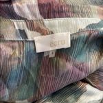 Ecru  Camo Print Button Up Long Sleeve Shirt Photo 2