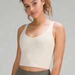 Lululemon Align Tank Cropped Size 6 in Opal Pale Yellow Photo 0
