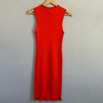 Sies Marjan  Orange Sweater Dress Size Small Bodycon EUC‎ Photo 3