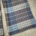 STAUD  Women’s Pirouette Pants Kick Flare Contemporary French Blue Mega Plaid S Photo 13