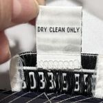 Robbie Bee Woman Duster Cardigan 20W Silk Sheer Open Front Navy Abstract Print Photo 7