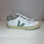 VEJA  Women’s Esplar Leather White Clay Sneakers‎ Size 10 Photo 3