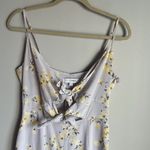 Intermix Floral Octavia Lilac Jumpsuit Photo 5