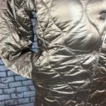 GRAN ORIENTE Woman’s lightweight Jacket w/Faux Fur Lining Hoodie Brown Small Photo 6