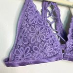 Victoria's Secret NWOT Victoria’s Secret Purple Lavender Floral Lace Bralette Photo 2