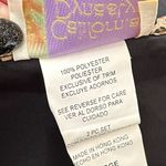 Vintage Cami Black Animal Print Satin Sleeveless Top Blouse L Large Photo 5