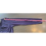 Eileen Fisher  Dress Women’s Small Long Sleeve Midi Blue T Shirt Casual‎ Stretch Photo 11