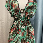 Becca  Multicolor sheer Swim Coverup Photo 0