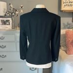 Jacqueline Ferrar Vintage Cashmere Wool Black Blazer Jacket Suit Womens 8 Photo 7