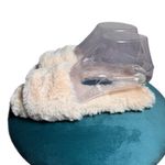 Vince Camuto Women’s Ampendie faux fur slipper Slides white ivory Size 6.5 New Photo 1