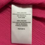 Joseph A  Boho Crochet Lace Tassel Blouse Size XL Raspberry NWT Photo 3