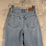 Madewell  Baggy Straight Jeans Women 2 24" High Rise Relaxed Fit Denim Light Wash Photo 4